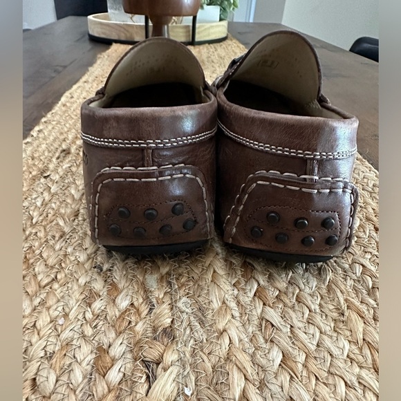Ecco Men\'s Slip On Leather Loafer Brown EU 44 / US Size 10 - 10.5 main image 5